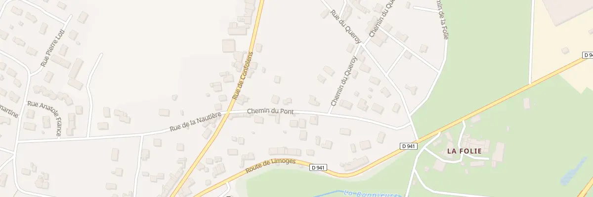 Plan du 6 Che du Pont à Chasseneuil-sur-Bonnieure