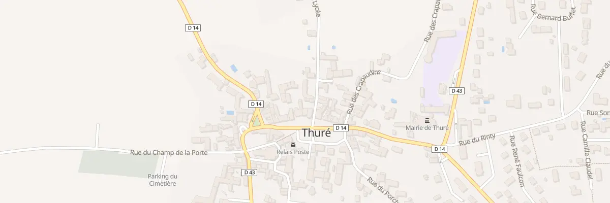 Plan du 11 Pl de la Liberté à Thuré