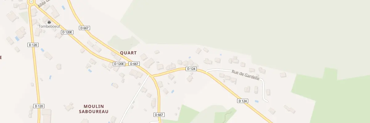 Plan du 30 Quartier Rapine à Tombebœuf