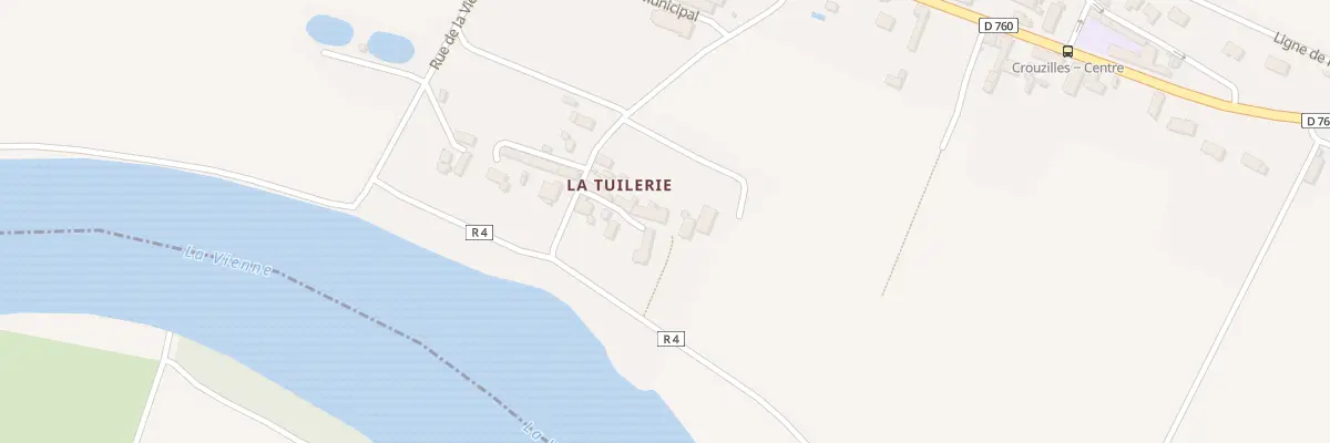 Plan du 3 Imp de la Tuilerie à Crouzilles