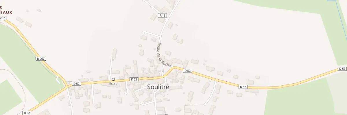 Plan du 2 Pl du 8 Mai à Soulitré