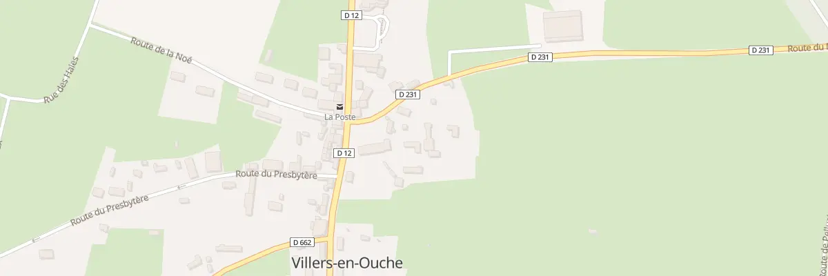 Plan du 9495 Rte du Manoir à La Ferté-en-Ouche