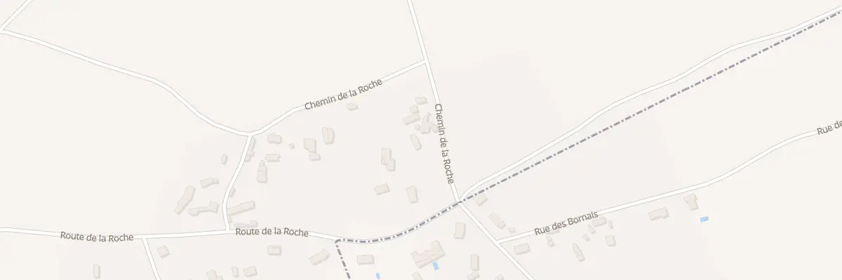 Plan du 18 Che de la Roche à Colombiers