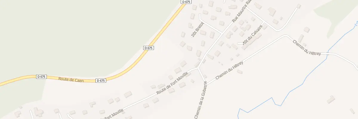 Plan du 2A Rte de Fort Moville à Toutainville