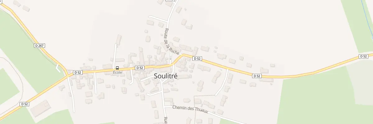 Plan du 2 Rte du Breil à Soulitré