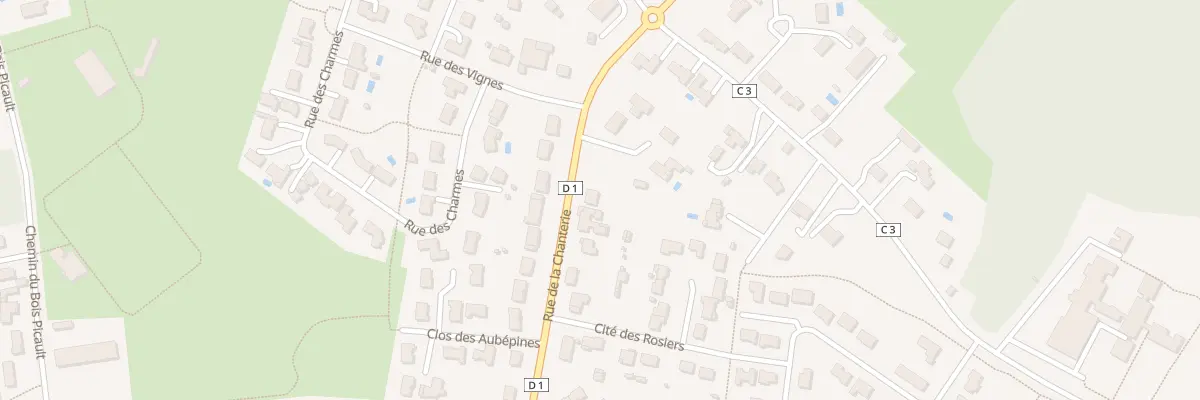 Plan du 62 Rue de la Chanterie à Nieuil-l’Espoir