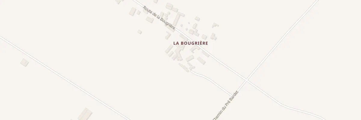Plan du 64 Rte de la Bougrière à Colombiers