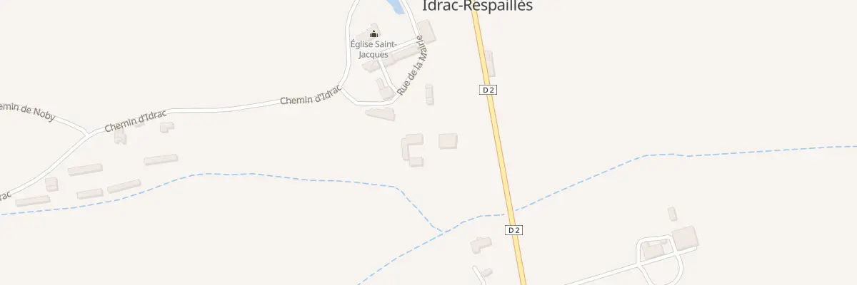 Plan du 78 Rue de la Mairie à Idrac-Respaillès