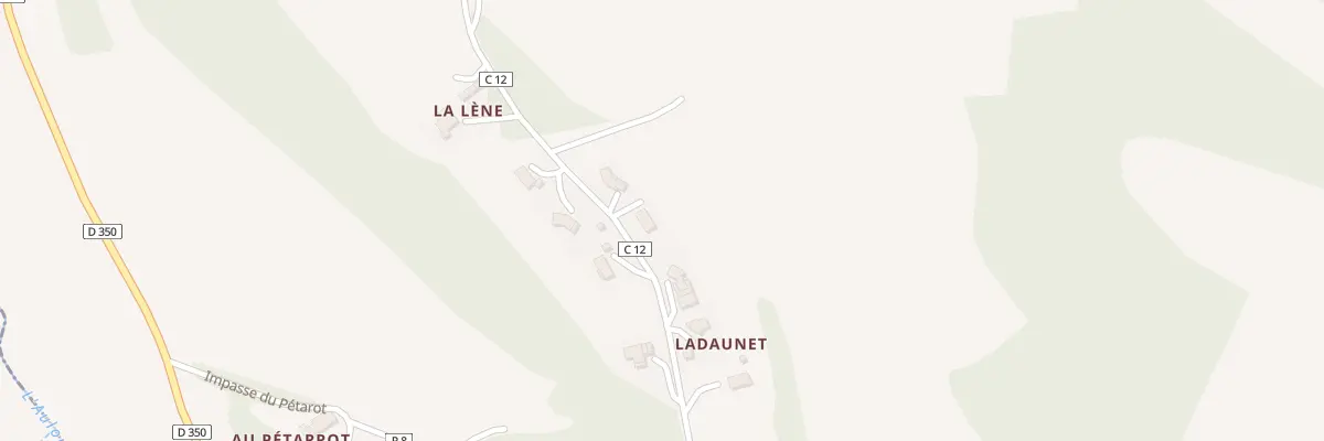 Plan du 7020 Rte de César à Ordan-Larroque