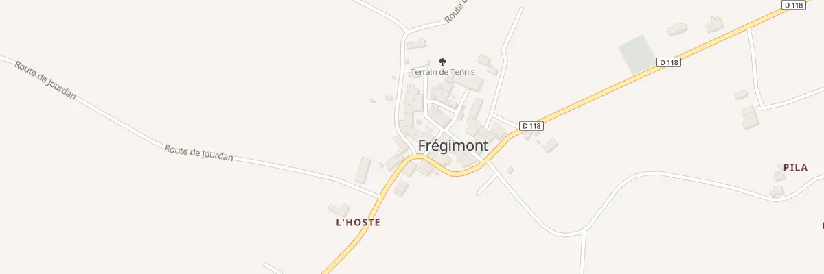 Plan du 20 Rte de Saint-Salvy à Frégimont
