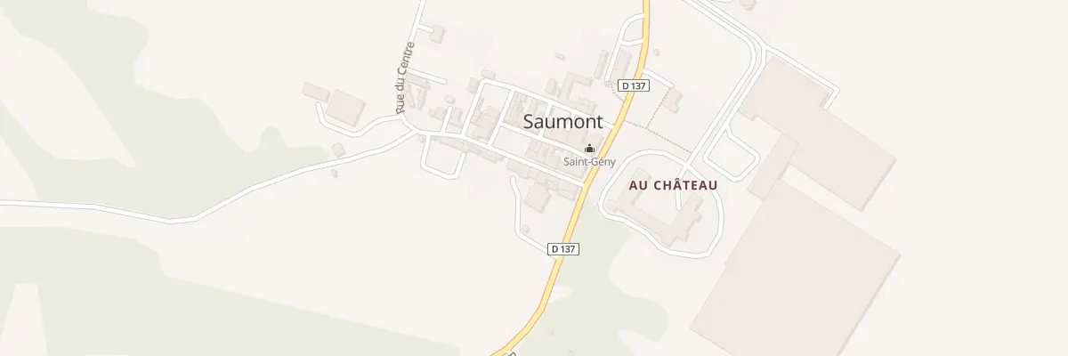 Plan du 51 Rue du Centre à Saumont