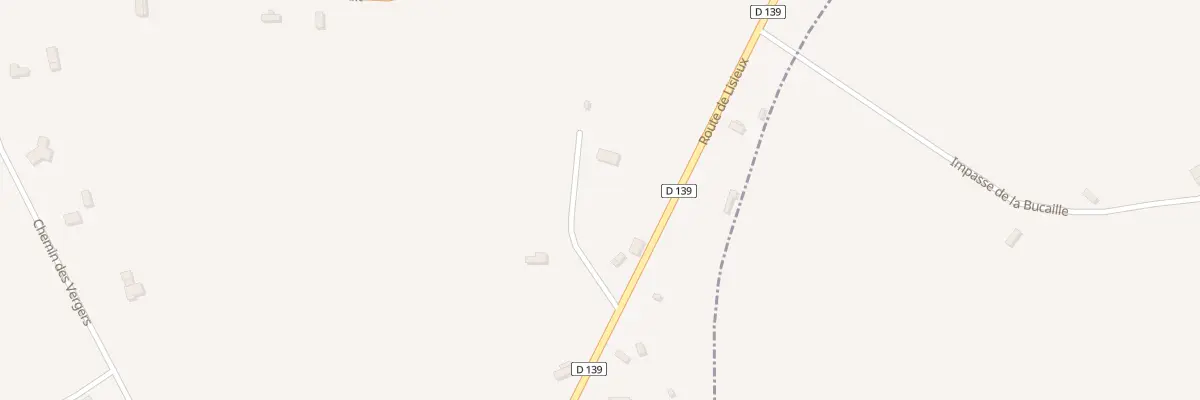 Plan du 2150 Rte de Lisieux à Saint-Symphorien