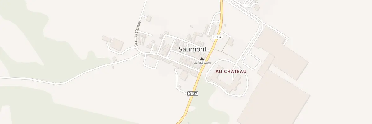 Plan du 48 Rue du Centre à Saumont
