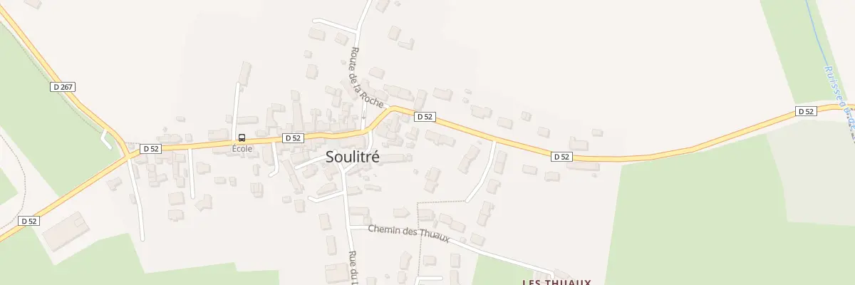Plan du 6 Rte du Breil à Soulitré