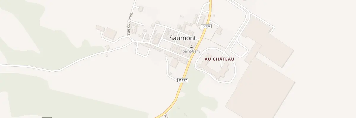 Plan du 3A Le Bourg à Saumont