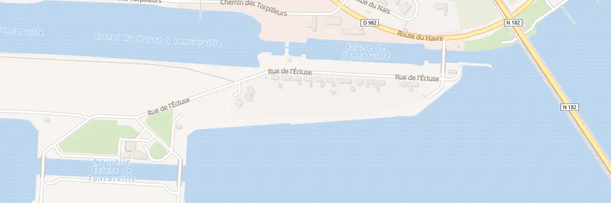 Plan du 10 Rue de l’Ecluse à Tancarville