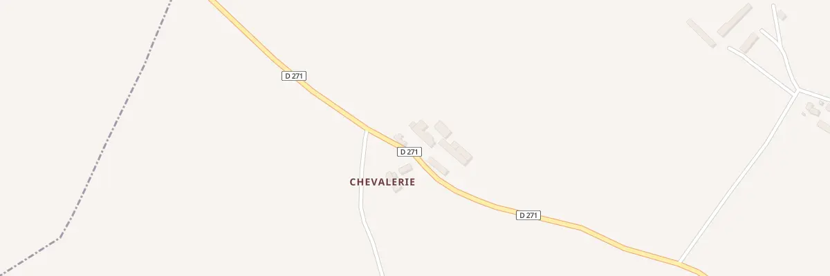 Plan du 285 La Chevallerie à Bazoches-sur-Hoëne