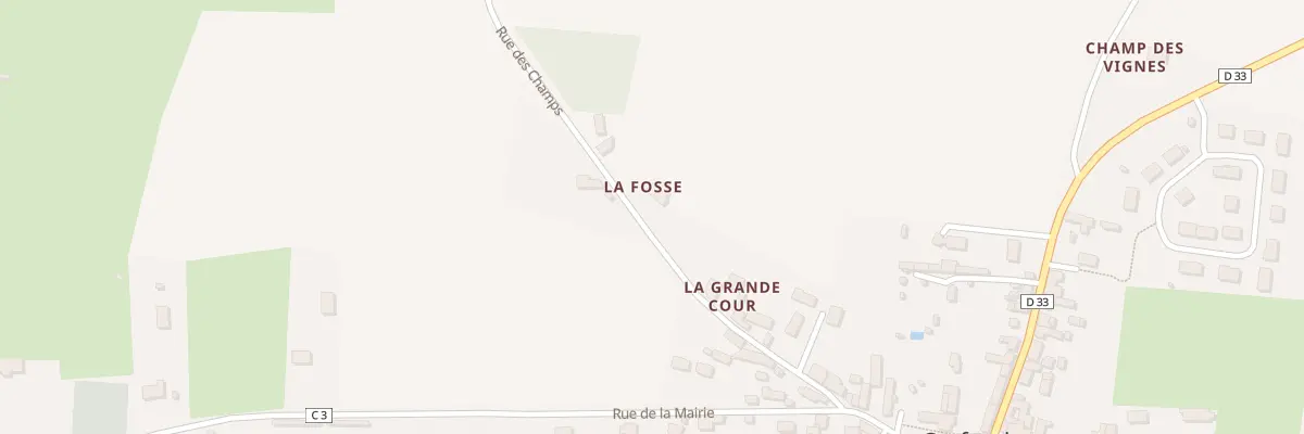 Plan du 12 Rue des Champs à Surfonds
