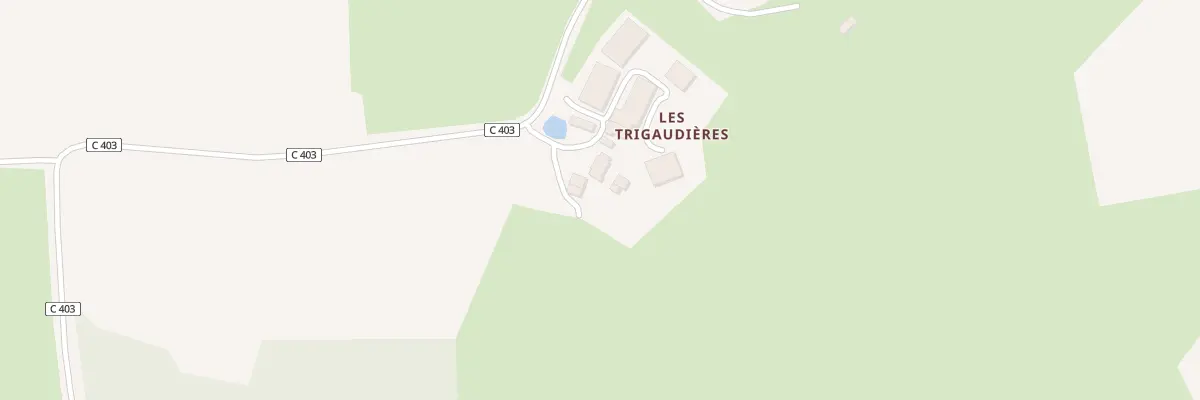 Plan du 1 Les Trigaudieres à Rouperroux-le-Coquet