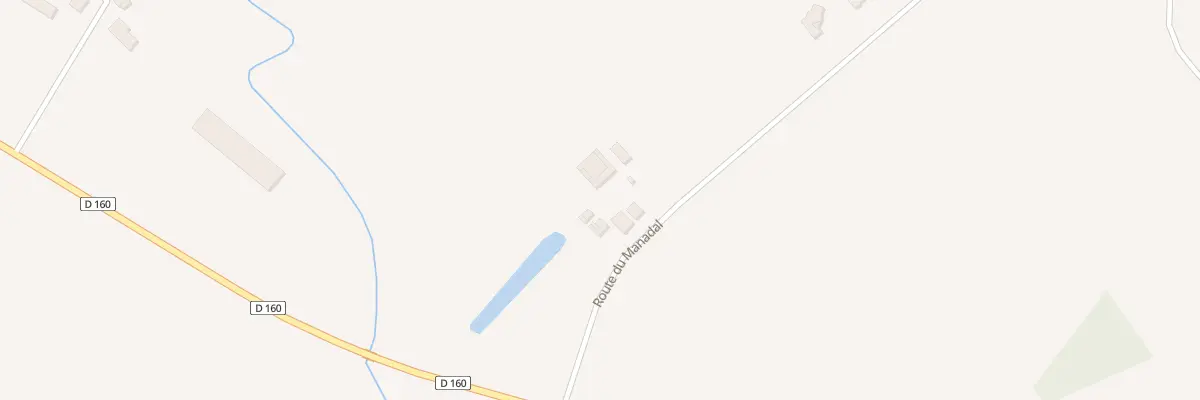 Plan du 1440 Rte du Manadal à Coulx