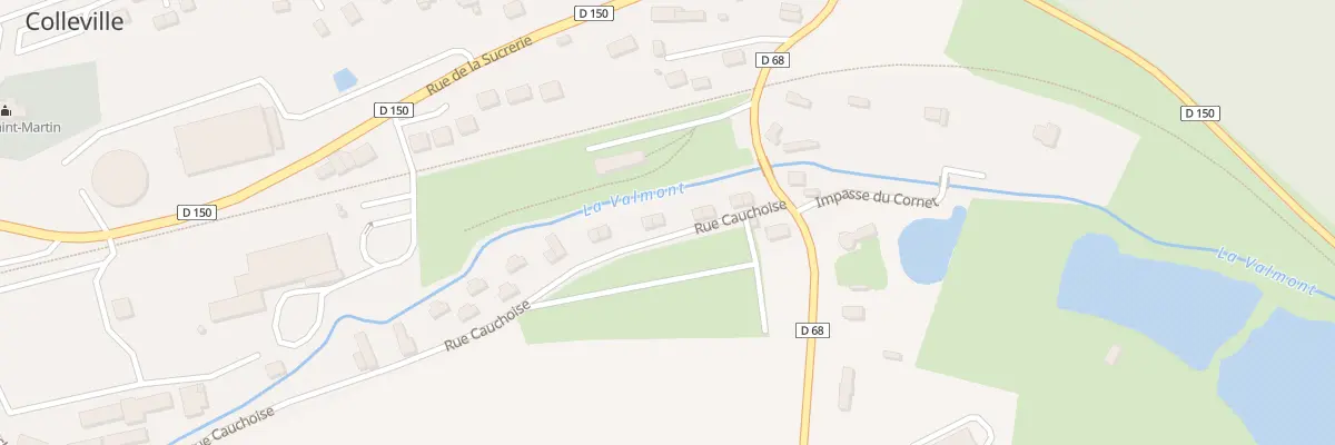 Plan du 84 Rue Cauchoise à Colleville