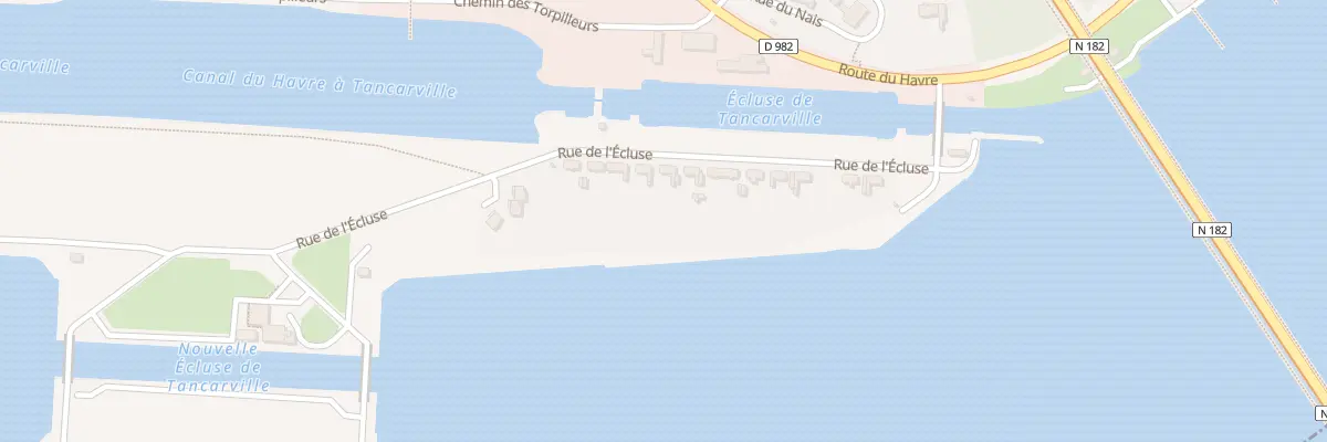 Plan du 9 Rue de l’Ecluse à Tancarville
