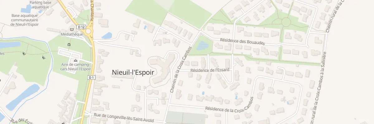 Plan du 22 Res de l’Essard à Nieuil-l’Espoir