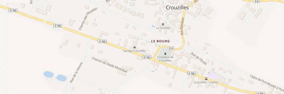 Plan du 17 Rue Rabelais à Crouzilles