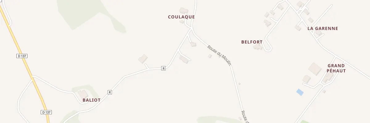 Plan du 418 Rte du Moulin à Saumont