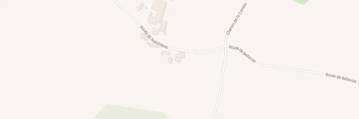 Plan du 1354 Rte de Nanchères à Mareuil en Périgord