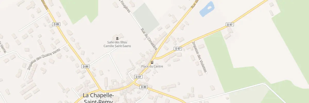 Plan du 25 Rue du Centre à La Chapelle-Saint-Rémy
