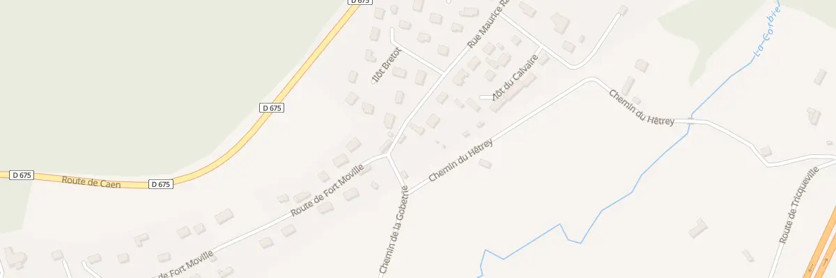 Plan du 527 Rue Maurice Rabasse à Toutainville