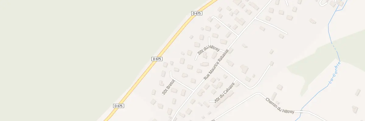 Plan du 14 Imp du Hêtrey à Toutainville