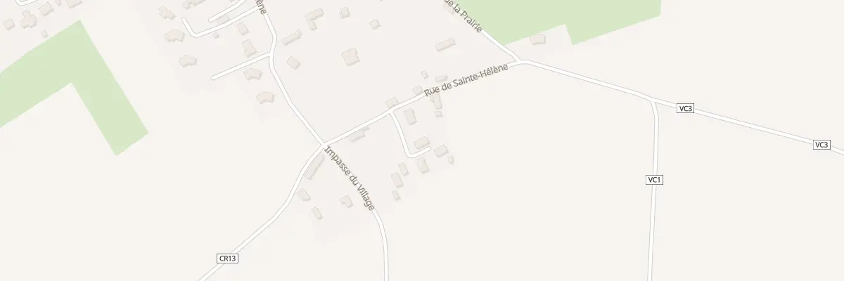 Plan du 500 Rue de Sainte Helene à Életot