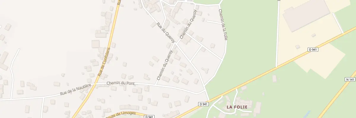 Plan du 6 Rue du Queroy à Chasseneuil-sur-Bonnieure