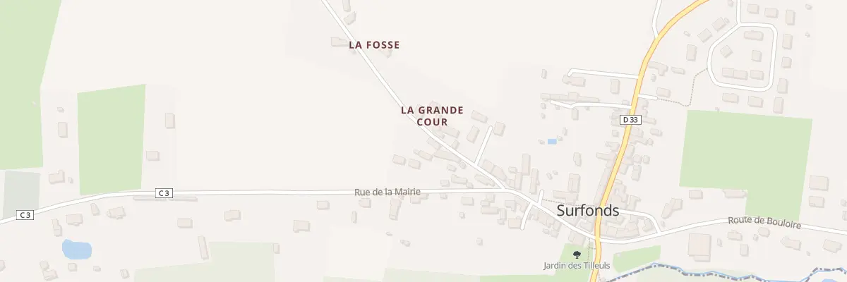 Plan du 1 Rue des Champs à Surfonds