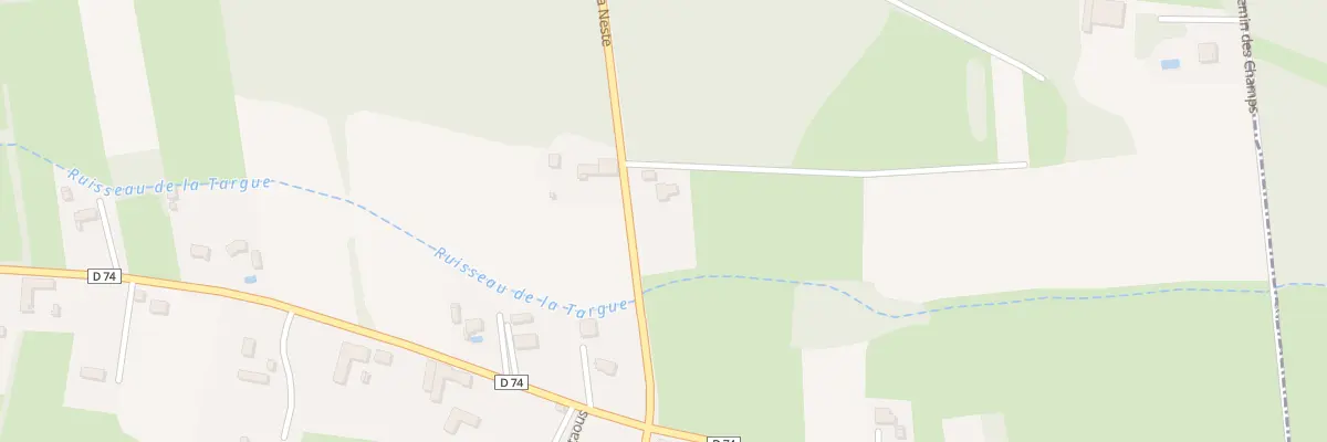 Plan du 4 Rue de la Neste à Cantaous