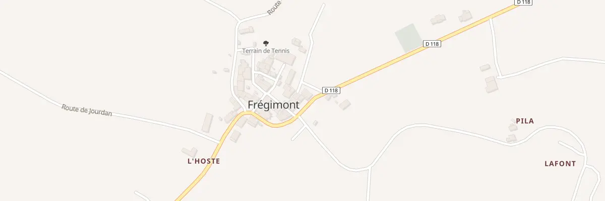 Plan du 125 Rte de Prayssas à Frégimont
