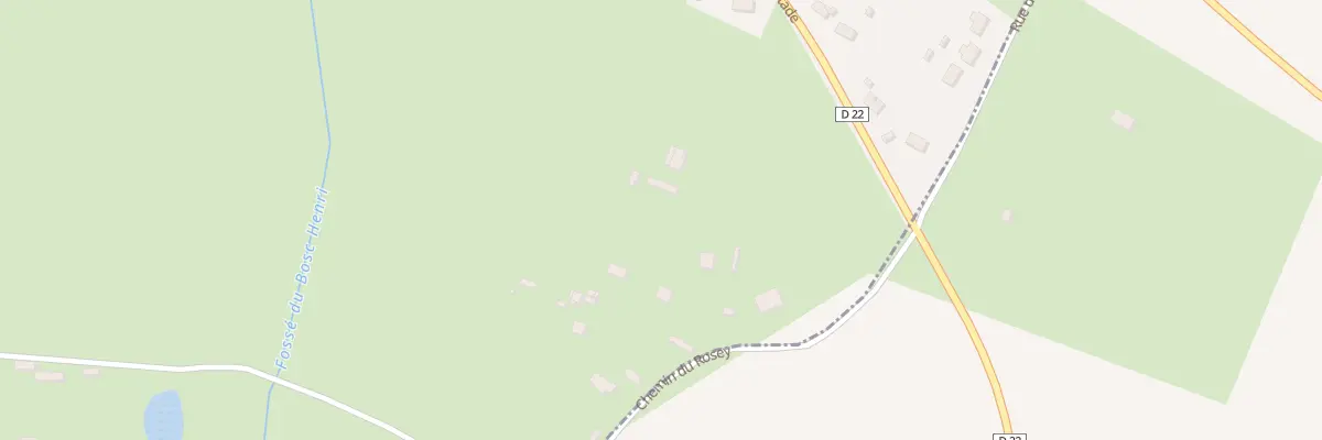 Plan du 68 Imp du Rosey à Thiberville