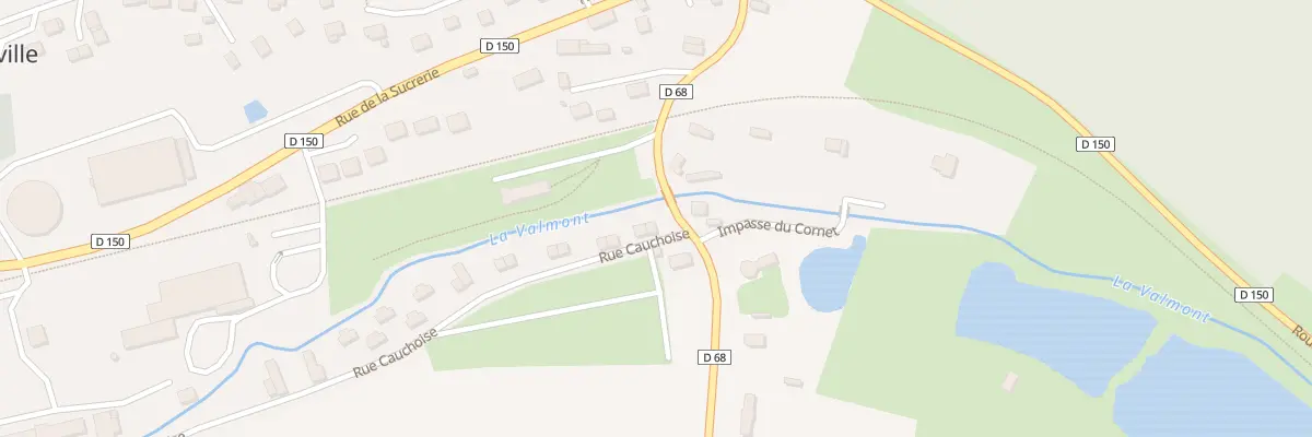 Plan du 16 Rue Cauchoise à Colleville