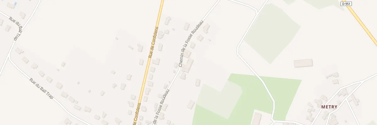 Plan du 27 Che de la Fosse Roudeau à Chasseneuil-sur-Bonnieure
