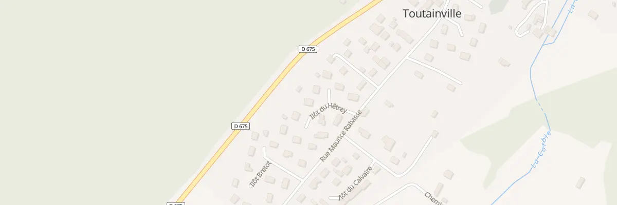 Plan du 10 Ilot du Hêtrey à Toutainville
