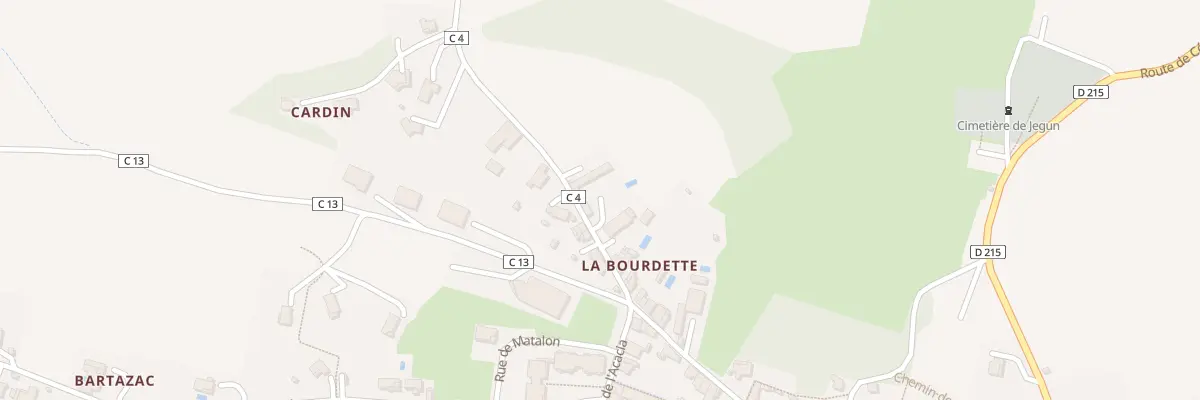Plan du 30 Che d’Enléjeau à Jegun