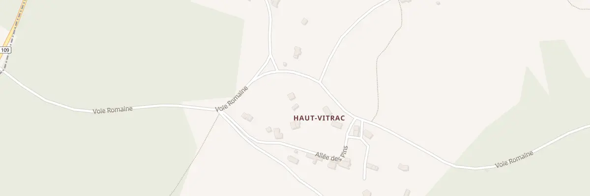 Plan du 5000 Haut Vitrac à Saint-Aquilin