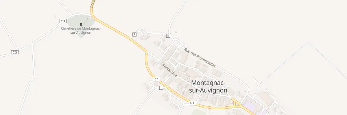 Plan du 4 Rue du Couvent à Montagnac-sur-Auvignon