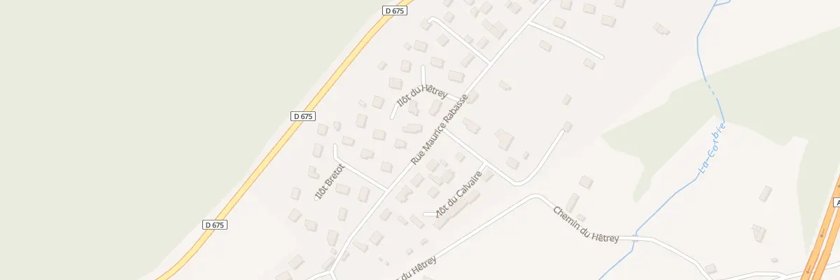Plan du 20 Imp du Hêtrey à Toutainville