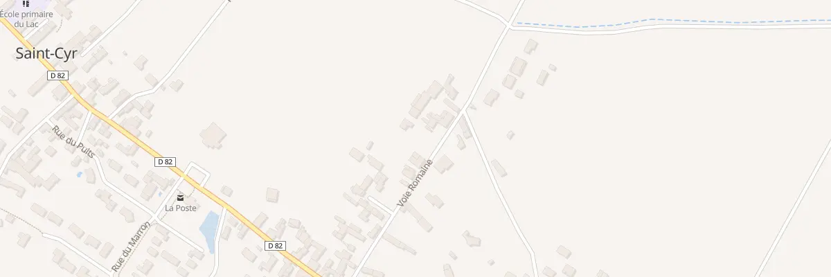 Plan du 5245 La Varenne Saint Cyr à Beaumont Saint-Cyr