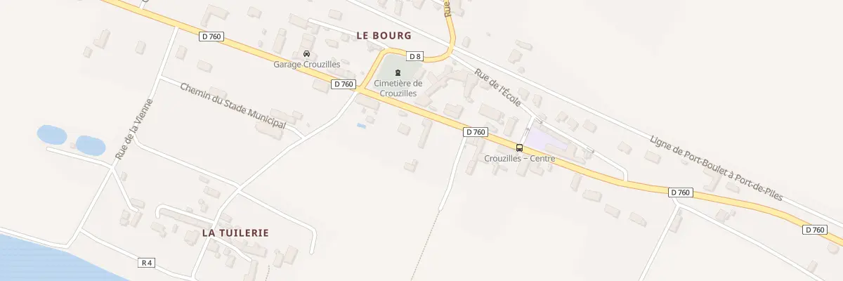 Plan du 12 Rue Rabelais à Crouzilles