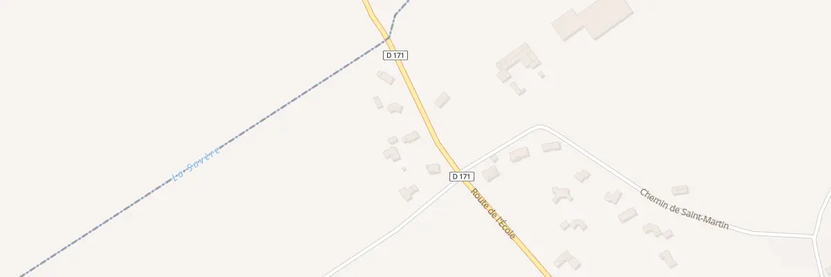Plan du 525 Rte de l’Ecole à Villeneuve-Lécussan