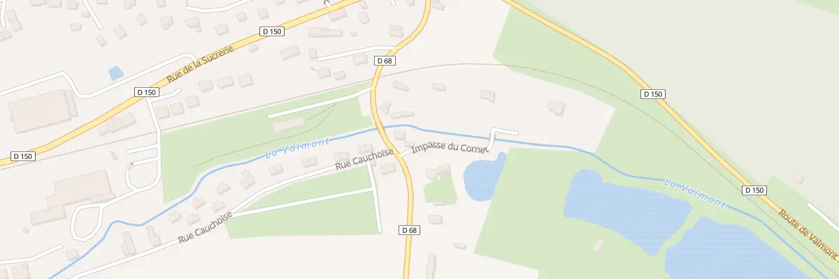 Plan du 209 Rue de la Gare à Colleville